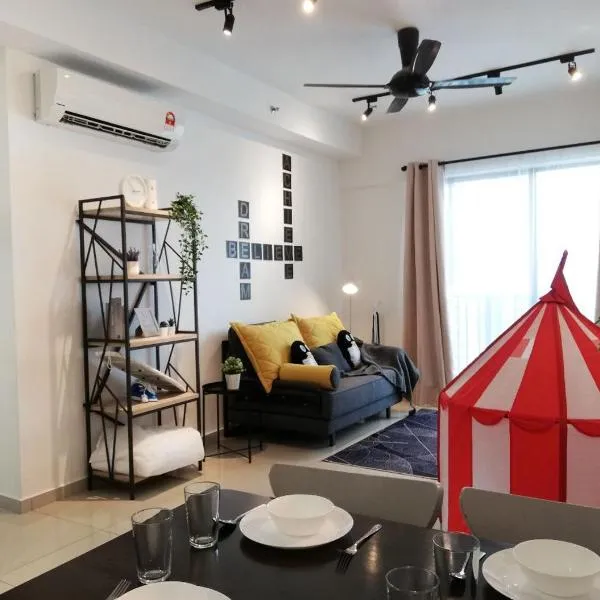 I City Residence, 2 Bedroom 4-7 Pax unit, Walking to Theme n Water Park & Shopping Mall, hotel v destinaci Shah Alam