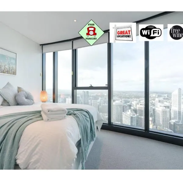 Lvl 57 Skytower Breathtaking Views CBD Wifi Carpark by Stylish Stays, hotel in Brisbane