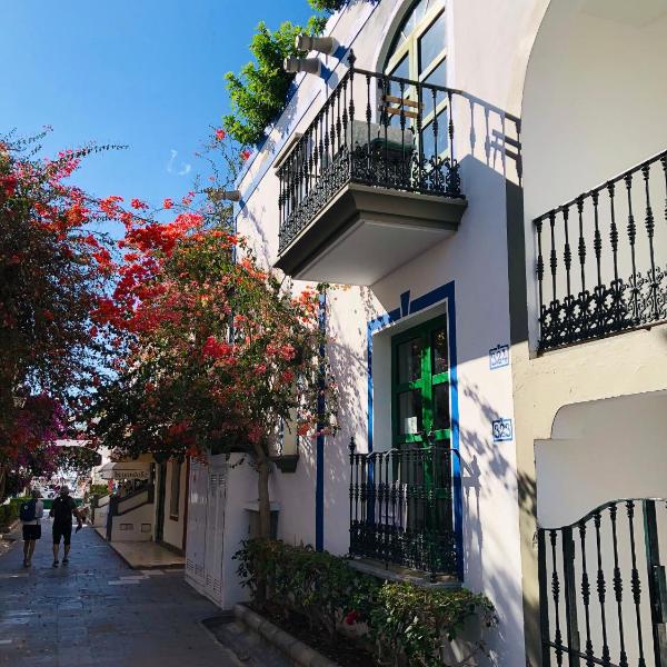 Puerto de Mogan - Little Venecia Harbour Apt 324 with 40sqm rooftop terrace, Scandinavian interior - Gran Canaria