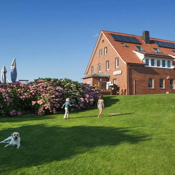 Hotel Hus Achtern Diek, hotel di Insel Neuwerk