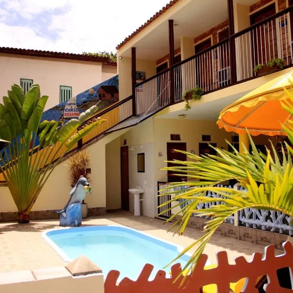 Camping e Chalés Beira Mar,位于马拉戈日的酒店