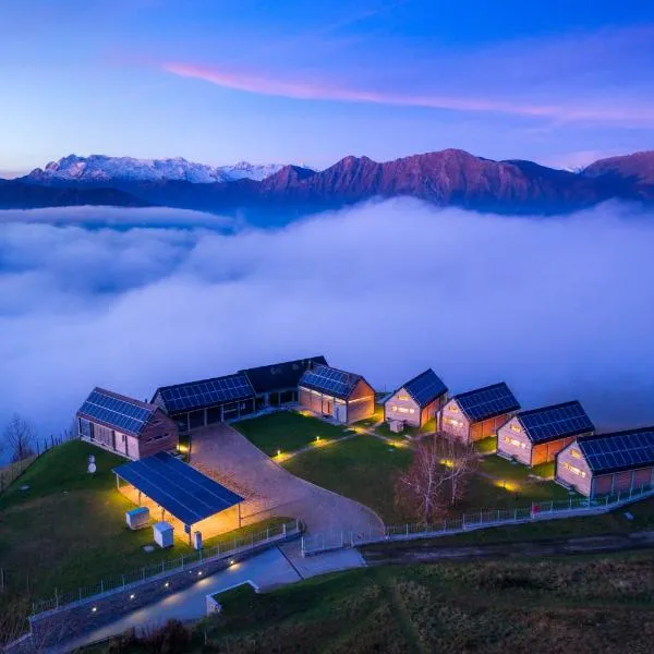 Nebesa Chalets, hotell sihtkohas Kobarid