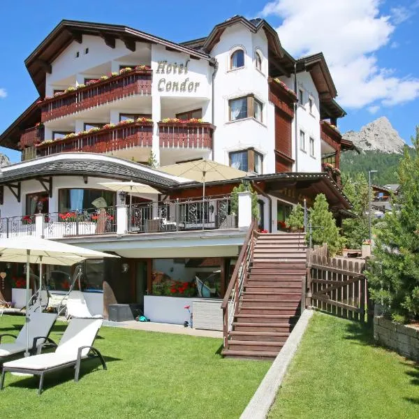 Hotel Condor, hotel Selva di Val Gardenában