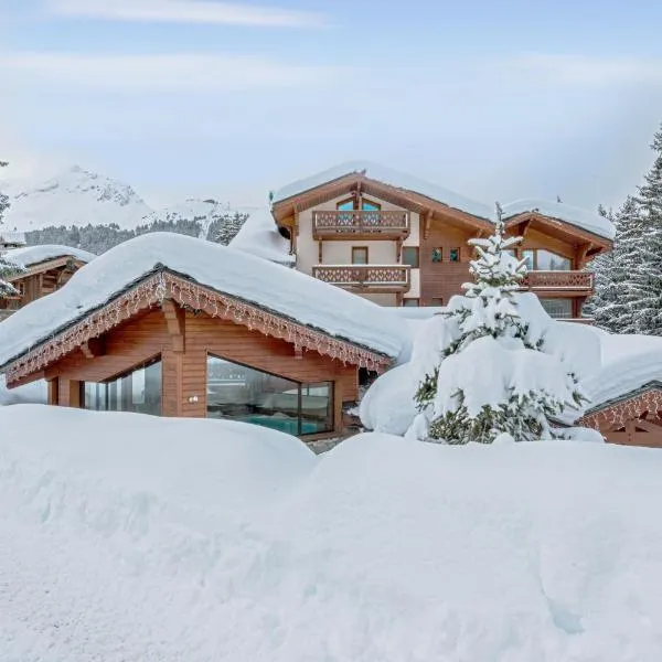 Courchevel में, होटल Hôtel Les Sherpas