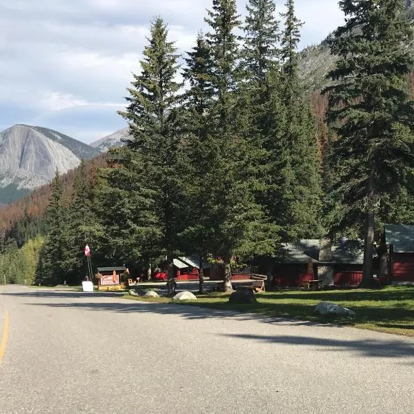 Miette Hot Springs Bungalows, hotell i Jasper