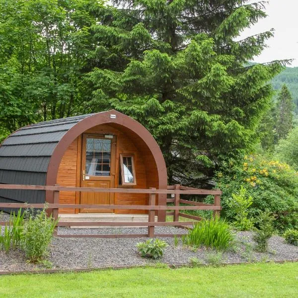 Glamping Hut - By The Way Campsite, Hotel in Tyndrum