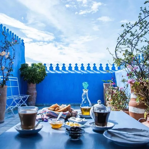 Casa Perleta, hotel Chefchaouenben