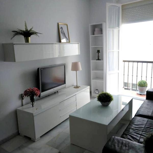One bedroom appartement with city view balcony and wifi at Cadiz
