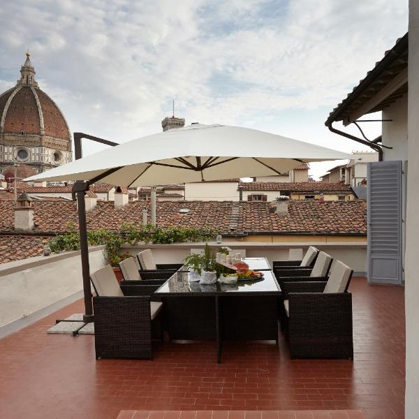 Penthouse with big terrace Duomo view