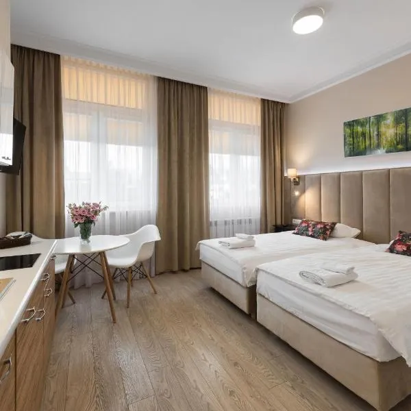 Apartamenty w Klaudynie: Klaudyn şehrinde bir otel