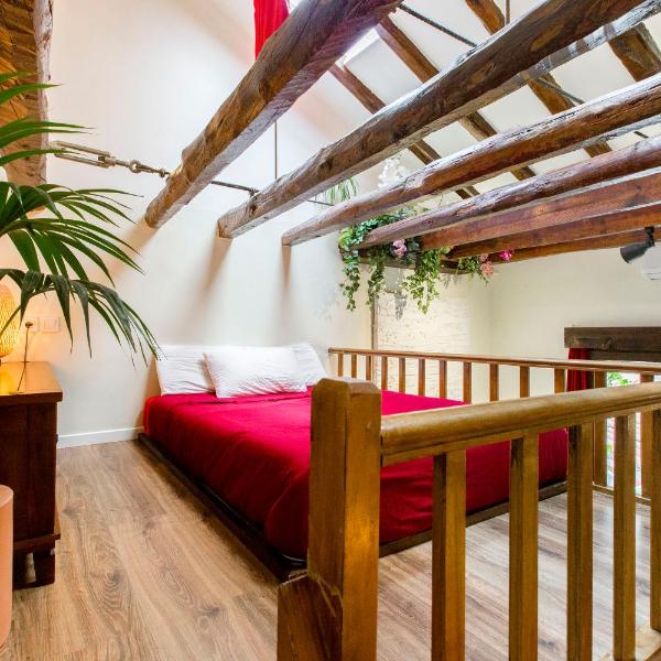 Sunny n quiet Penthouse in the center.Ático centro, Madrid