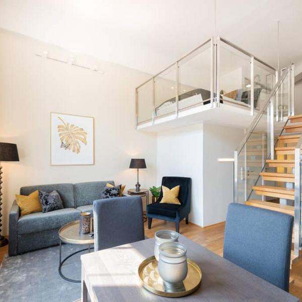 Nordic Host Luxury Apts - Prinsens Gate - Large Mezzanine Studio