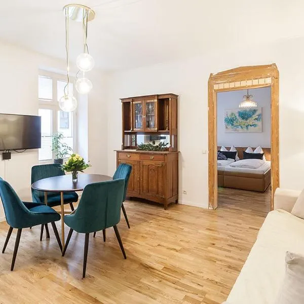 Auguste Suite No 1 Ruhiges Apartment im Zentrum Leipzig, Hotel in Leipzig