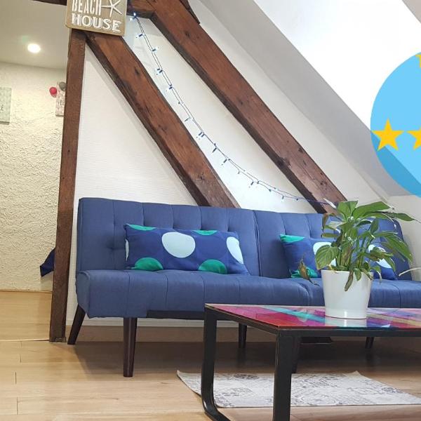 Appartement centre village vue mer - Relais Fleuri