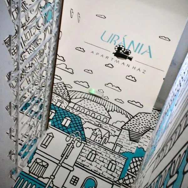 Uránia Apartmanház, Hotel in Eger