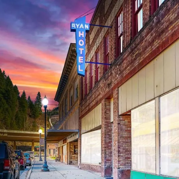 Ryan Hotel, hôtel à Wallace