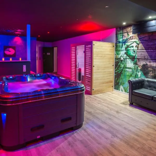 American spa motel, hotel in Joncherey