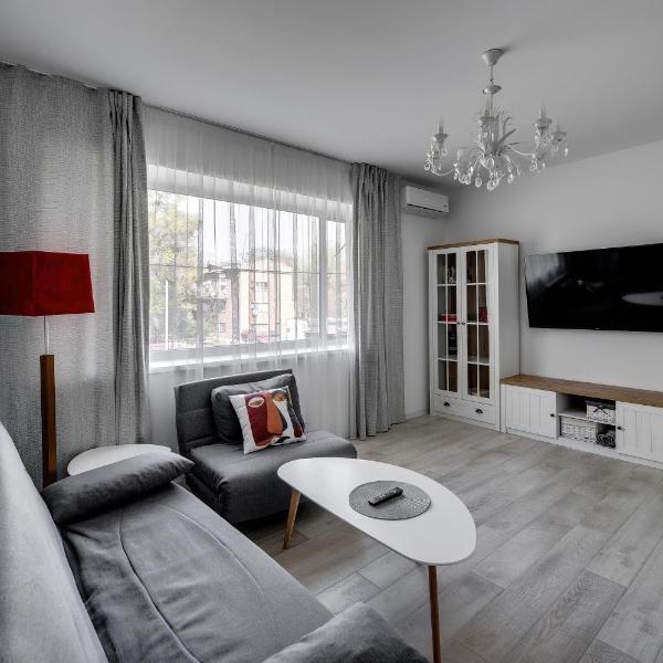 White apartment scandinavian style