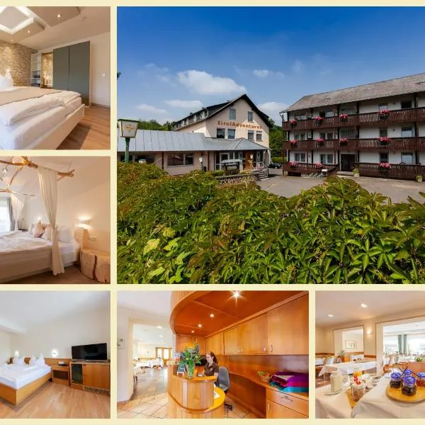 Appartementhaus EifelAdventures、Berlingenのホテル