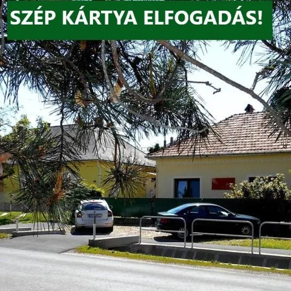 ジャンセン ヴェンデハズ（Gyöngyszem Vendégház）、エゲルのホテル