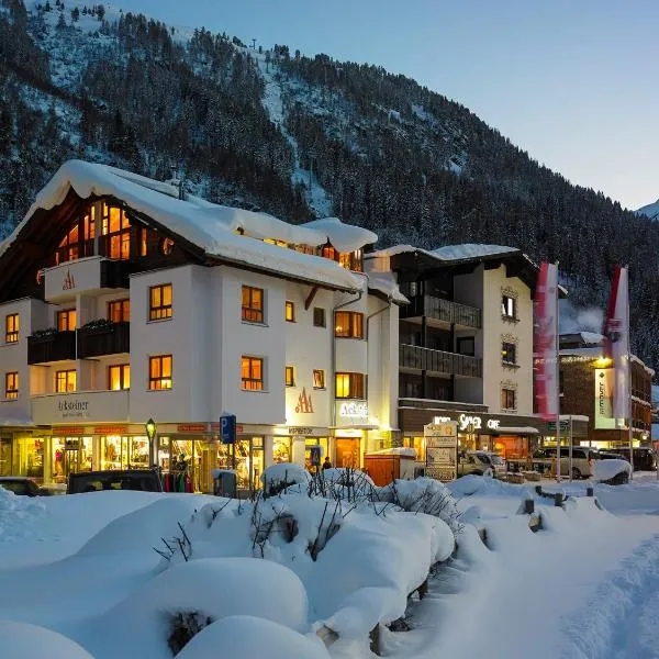 Aparthotel Acksteiner, hotel a Sankt Anton am Arlberg