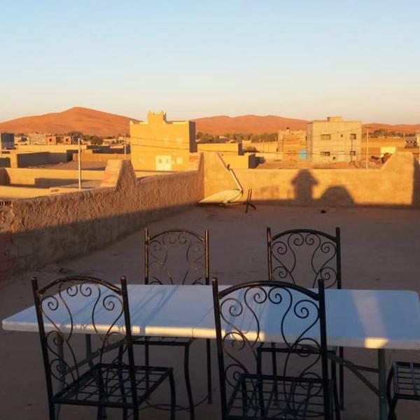 4 bedrooms house with city view furnished terrace and wifi at Hassilabied