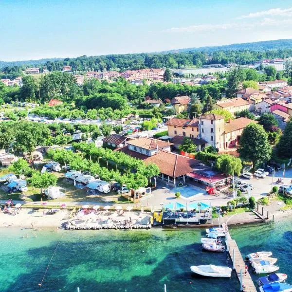 Camping Italia Lido, hotel in Castelletto sopra Ticino