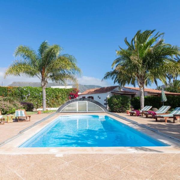 One bedroom appartement with sea view shared pool and jacuzzi at San Cristobal de La Laguna 3 km away from the beach