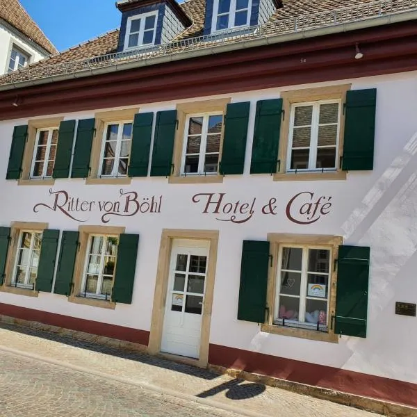 Hotel & Café Ritter von Böhl, hotell sihtkohas Deidesheim