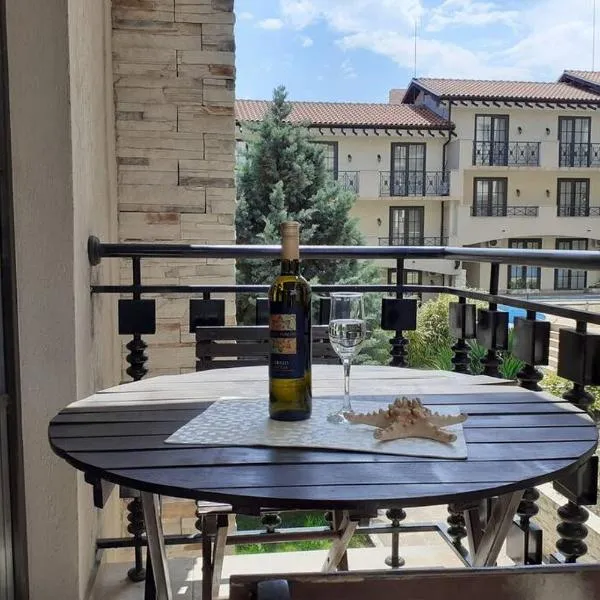 Studio at "The Cliff" complex South Beach Obzor, private appartment A2A5, Hotel in Obsor