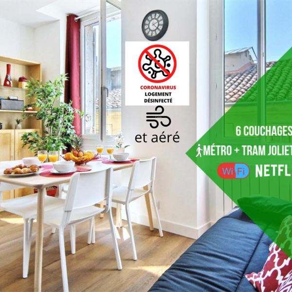 6 Couchages, Wifi Fibre & NETFLIX "experience-immo"