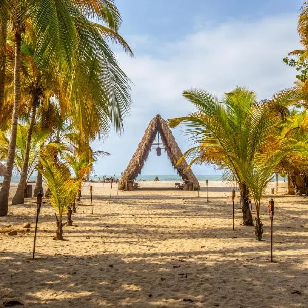 Gitana del Mar Beach Retreat, Hotel in Buritaca