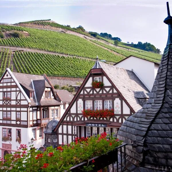 AKZENT Hotel Berg's Alte Bauernschänke- Wellness und Wein, hôtel à Rüdesheim am Rhein