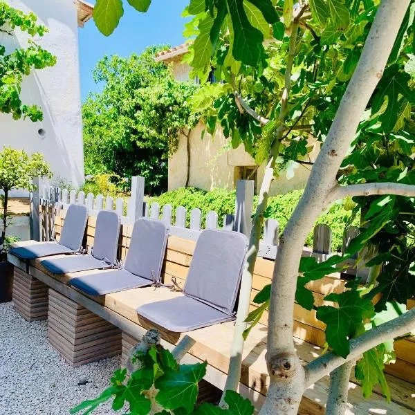 Haut de villa entre mer et campagne, hotel u gradu Jer