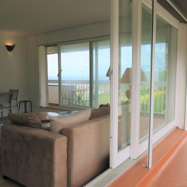 Appartement VUE SUR MER avec terrasse, plage de Trestraou à PERROS-GUIREC - Ref 861