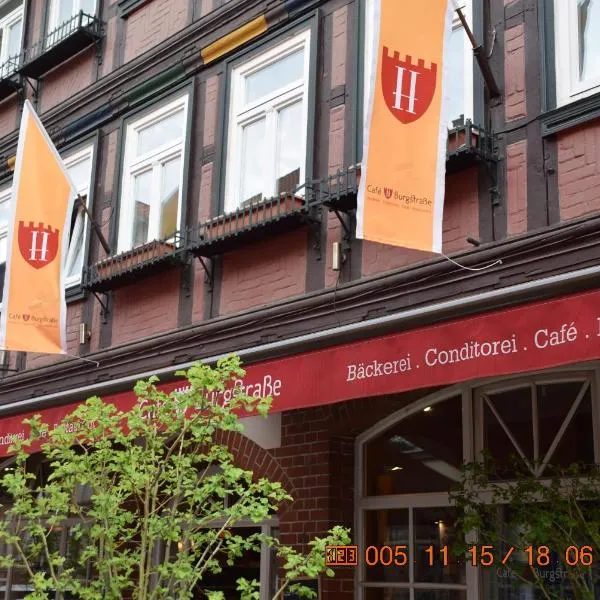 Café Burgstraße, hotel v destinaci Wernigerode