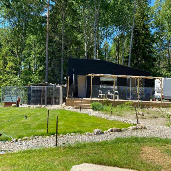 Tiny house in the middle of nature