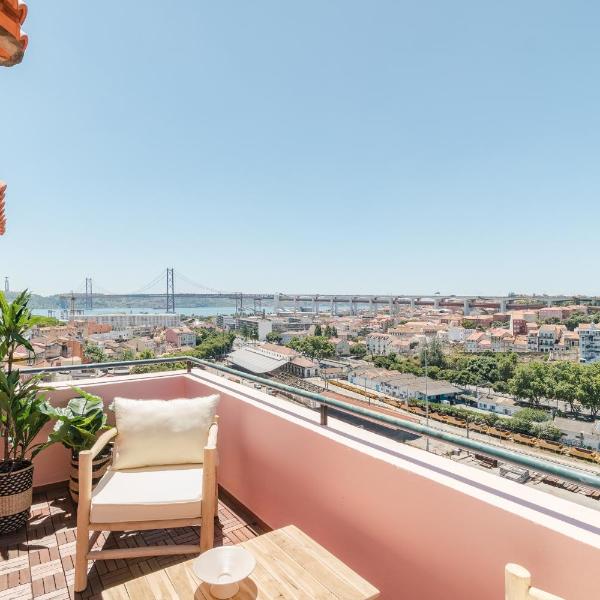 Casa Boma Lisboa - Unique Apartment With Private Balcony And Panoramic Bridge View - Alcantara IV