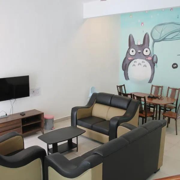 Bricks Terrace House 4R 3BR (Near to Night Market), hotel in Brinchang