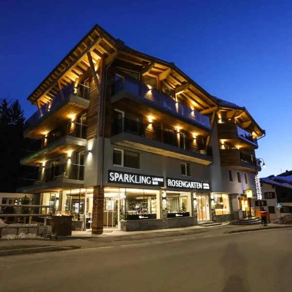 Hotel Rosengarten, hotel en Madonna di Campiglio