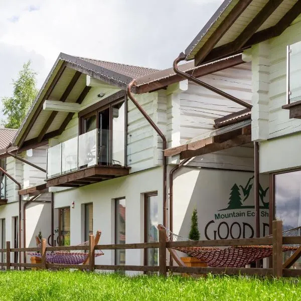 GOOD DAYS Shale Resort 4 км до Буковеля, hotell sihtkohas Jablunitsja