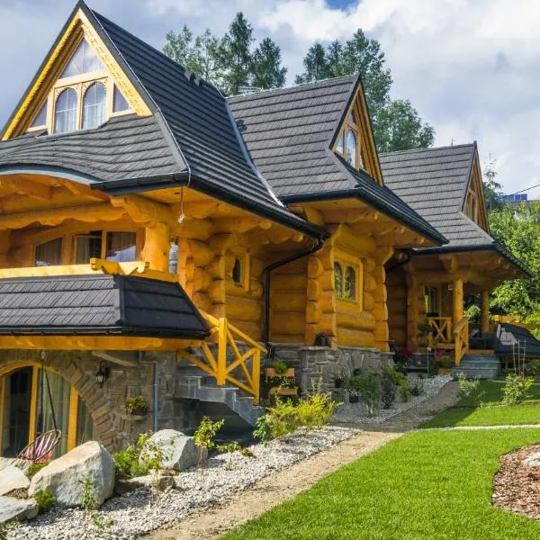 Przystań w Tatrach - Przytulne Domki i Apartamenty-Luxury Chalets and Apartments, hôtel à Bukowina Tatrzańska