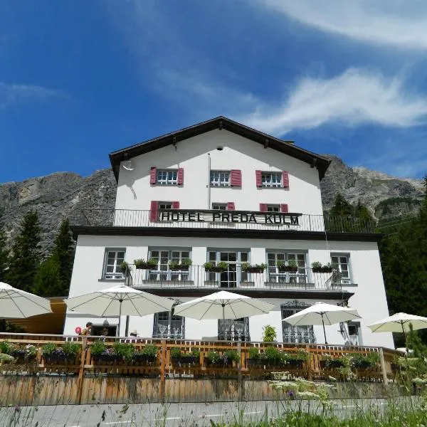 Hotel Preda Kulm โรงแรมในBergün