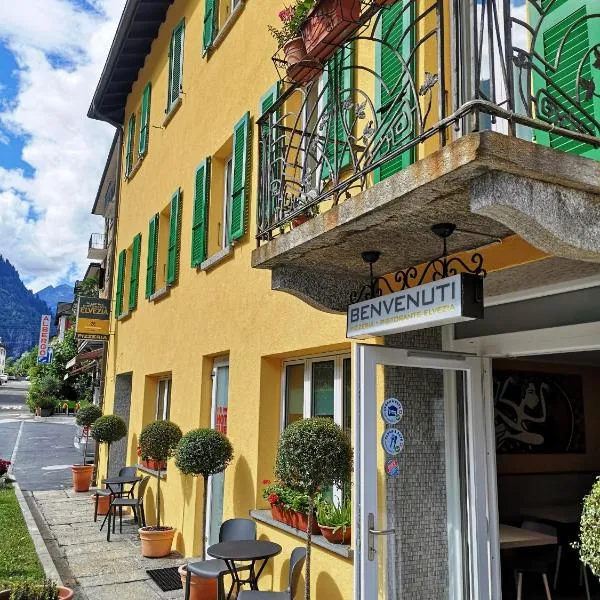 Hotel Elvezia - Self Check-in, hotel di Lavorgo