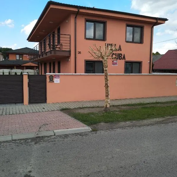Villa Cuba, hotel in Veľký Meder