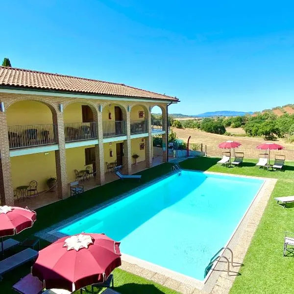 Hotel Ristorante Le Querciolaie dei Ricci, hotelli kohteessa Fonteblanda