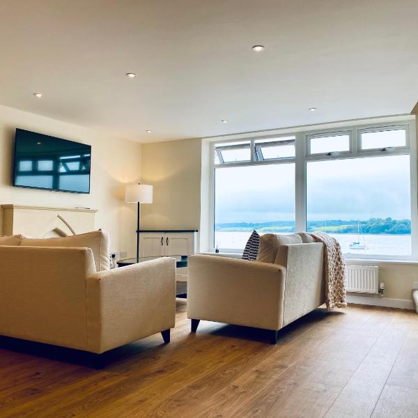 New home with stunning views of the Menai Straits