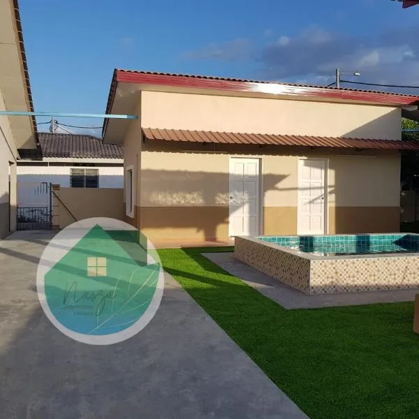 Swimming pool with 5 bedroom house Full AC near Stadium Hang Jebat, hôtel à Malacca