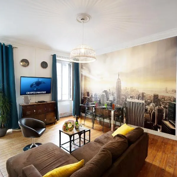 Crypto Prestige - Gare et Centre - Studio et T3, hôtel à Angers