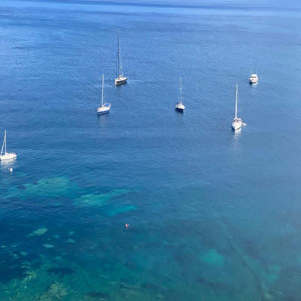 Appartement vue mer et îles italiennes